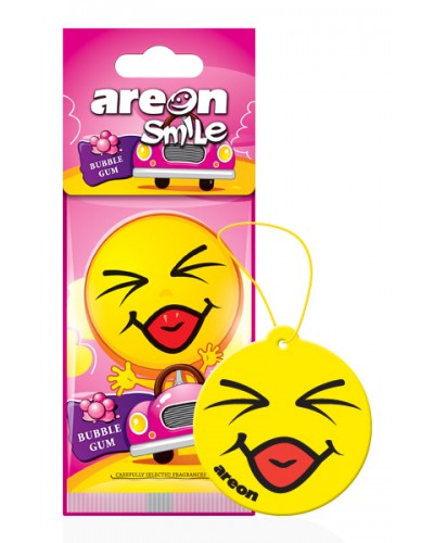 Areon Bubble Gum Emoji Asma Oto Kokusu Smile Dry 