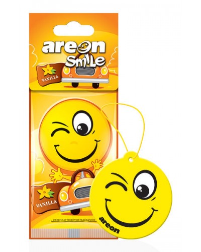 Areon Vanilyalı Emoji Asma Oto Kokusu Smile Dry 