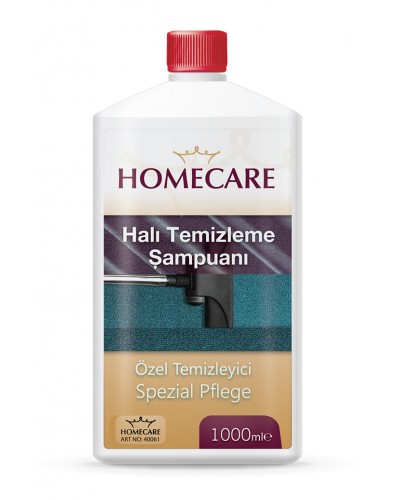 Homecare Halı Temizleme Şampuanı Elde ve Makinede